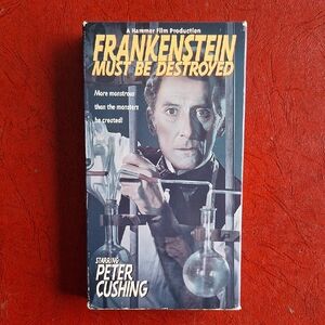 Frankenstein Must Be Destroyed (Blu-ray/DVD) - Classic Horror - Black/Gray